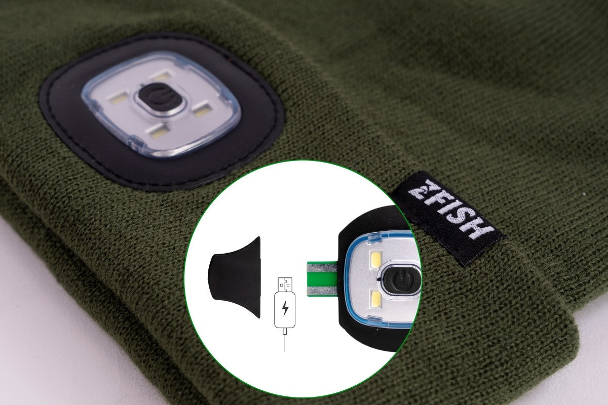 Caciula Zfish Light Beanie, 100L, Kaki