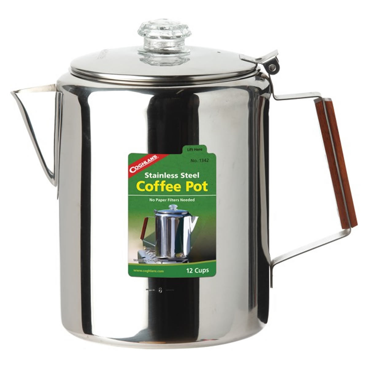 Cafetiera cu Filtru de Percolare Coghlans, 12 cani