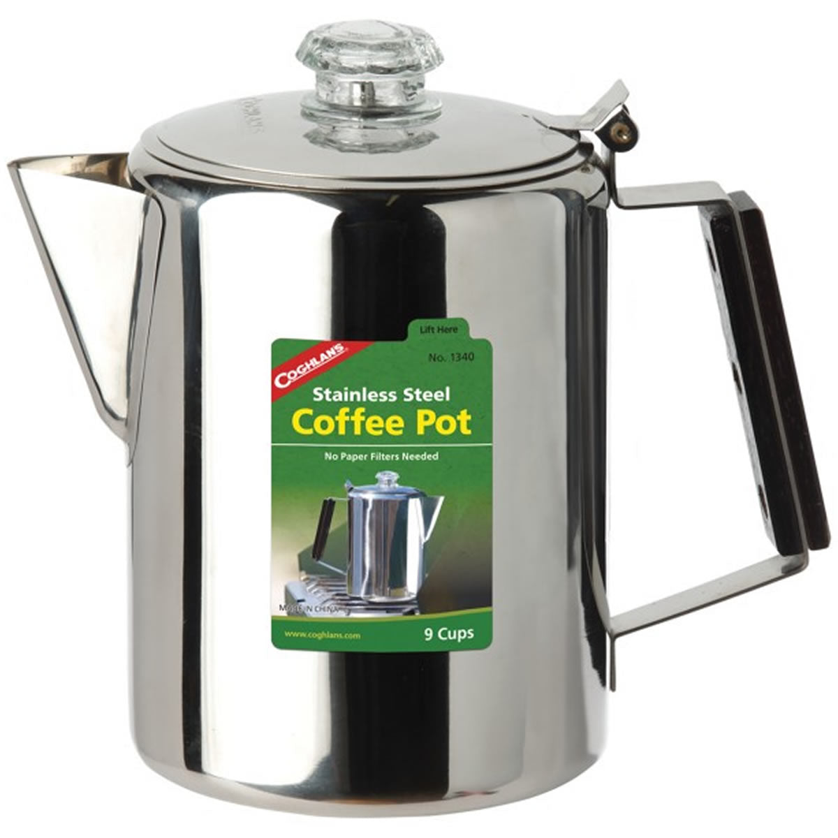 Cafetiera cu Filtru de Percolare Coghlans, 9 cani