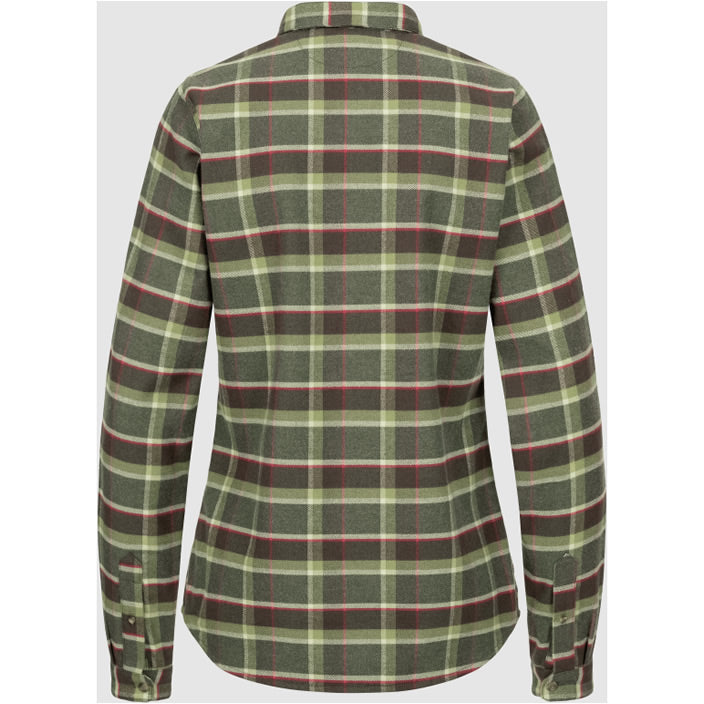 Camasa Dama Blaser Charlotte, Olive &amp; Red, Marime 38