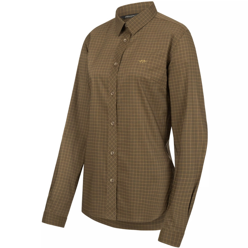 Camasa Dama Blaser Sergia, Dark Olive, Marime 38