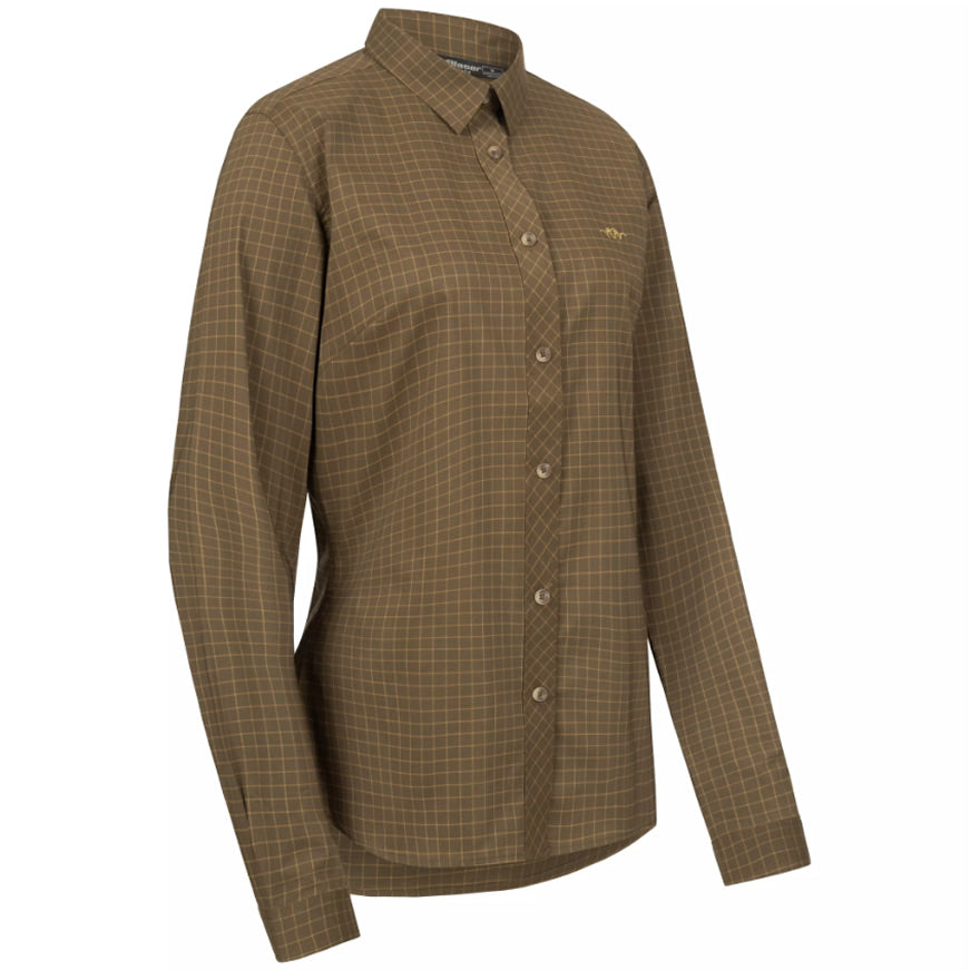 Camasa Dama Blaser Sergia, Dark Olive, Marime 38