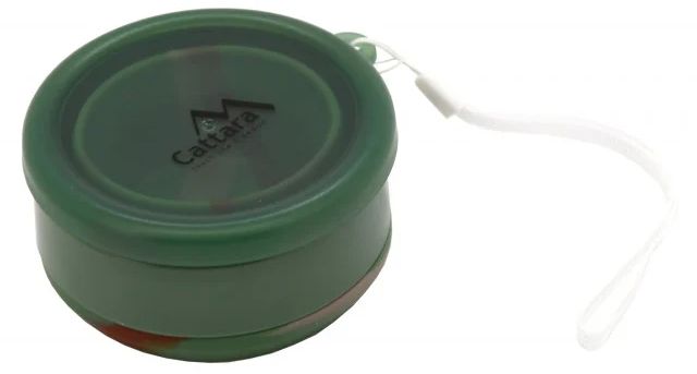Cana Pliabila Cattara Din Silicon, Army, TT13639, 350ml