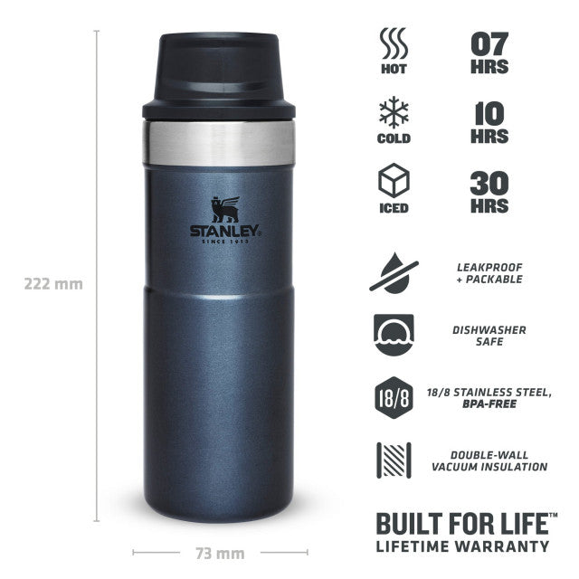 Cana Stanley The Trigger-Action Travel Mug Nightfall 0.47L 