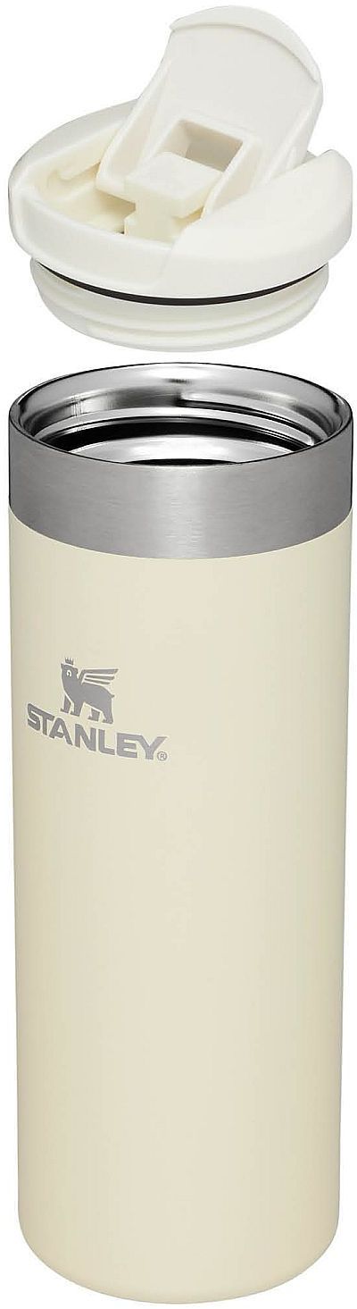 Cana Termoizolanta STANLEY The Aero Light Metallic, 470 ml, Crem, 31x6.9cm