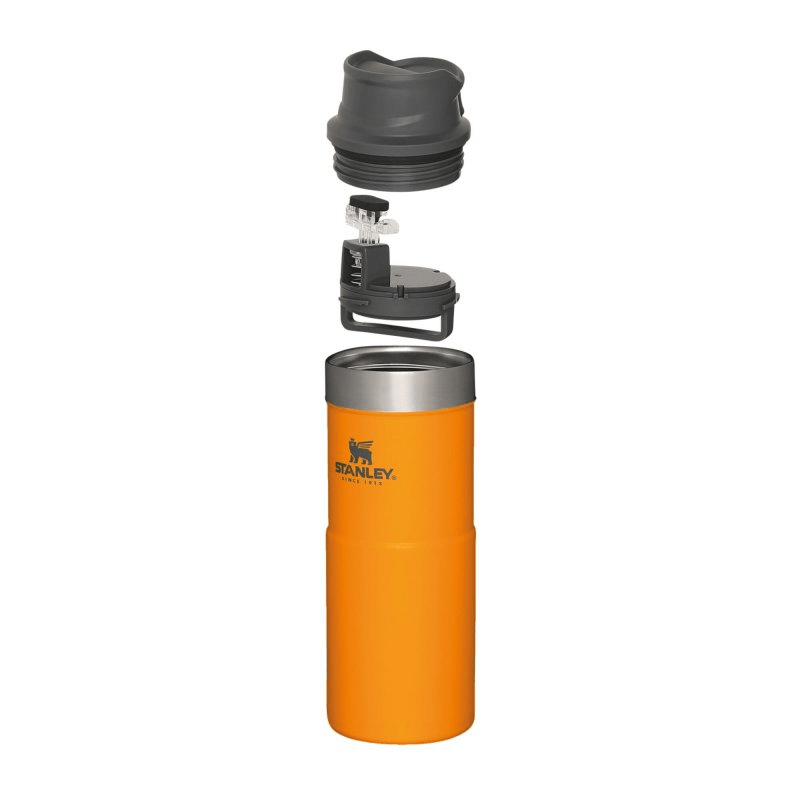 Cana Termoizolanta Stanley, The Trigger-Action Travel Mug, Saffron, 0.35L