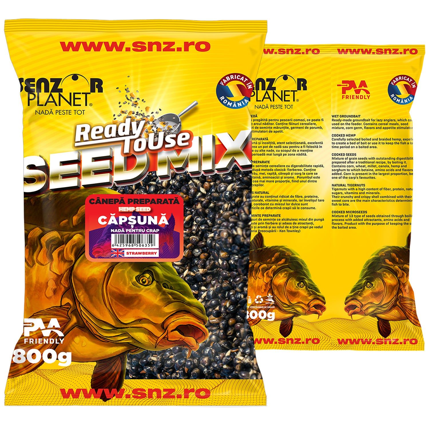 Canepa Preparata SENZOR Capsuna, 800g