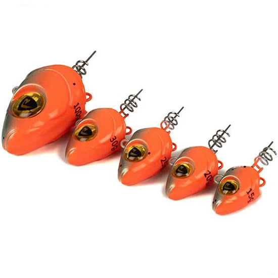 Cap Jig FOX RAGE Slick Pelagic Heads, The Monk, 30g, 1buc/pac