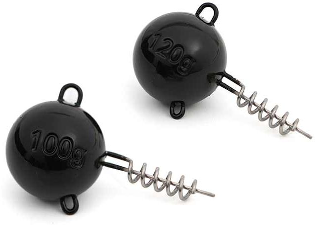Cap Jig Fox Rage Pelagic Screws, Green Pumpkin, 120g, 1buc/pac