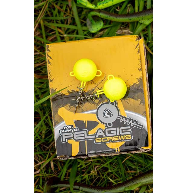 Cap Jig Fox Rage Pelagic Screws UV Yellow