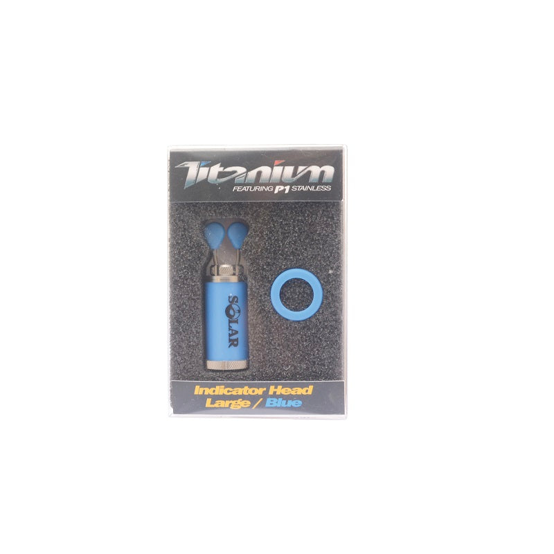 Cap Swinger Solar Titanium Indicator Head Large Blue