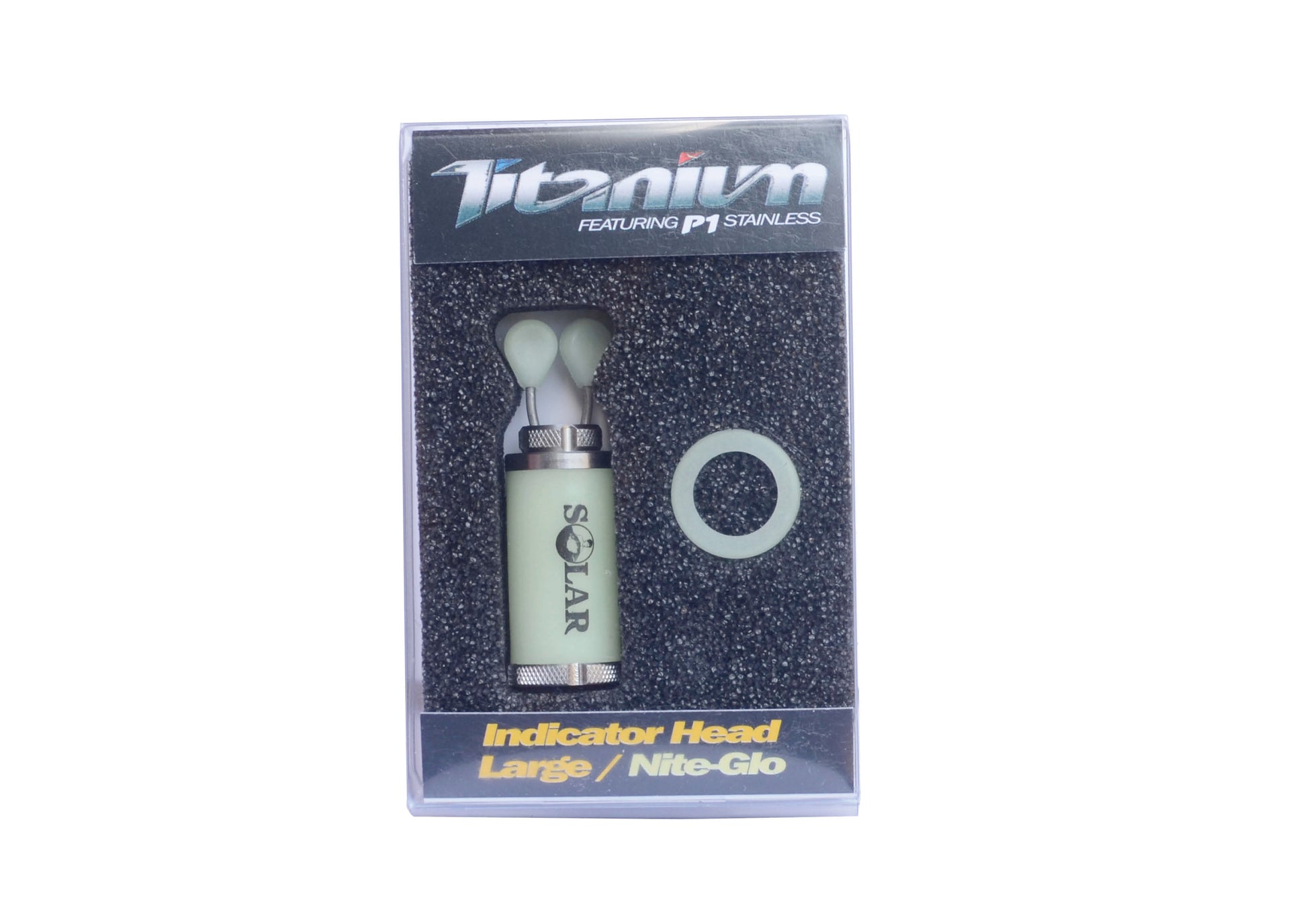 Cap Swinger Solar Titanium Indicator Head Large Nite-Glo