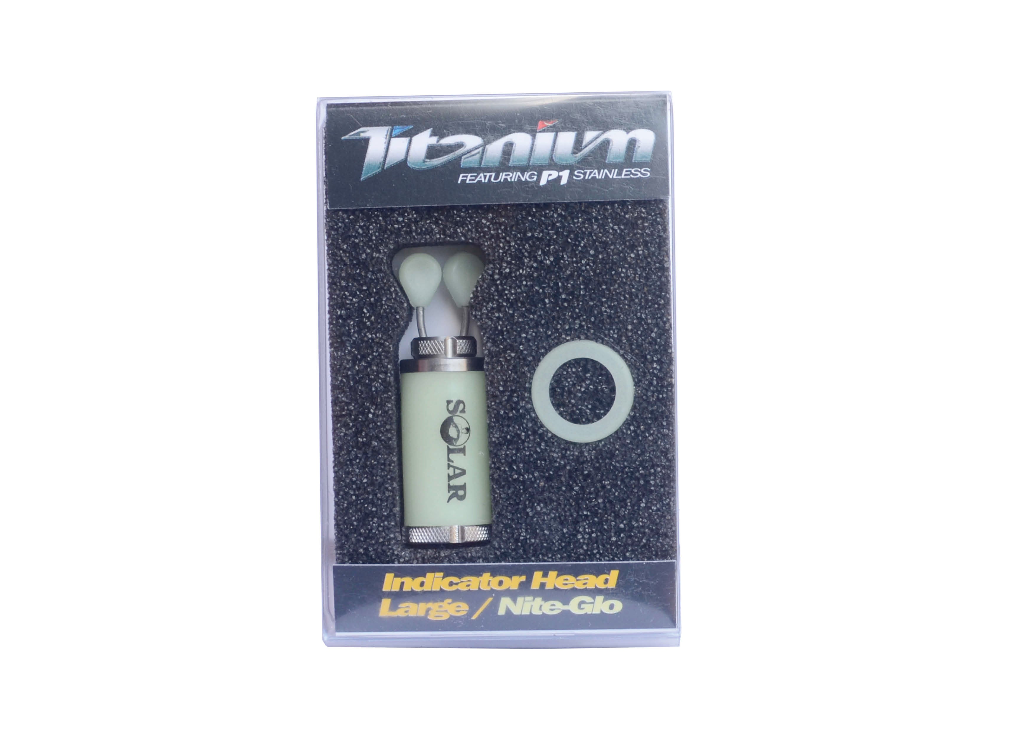 Cap Swinger Solar Titanium Indicator Head Large Nite-Glo