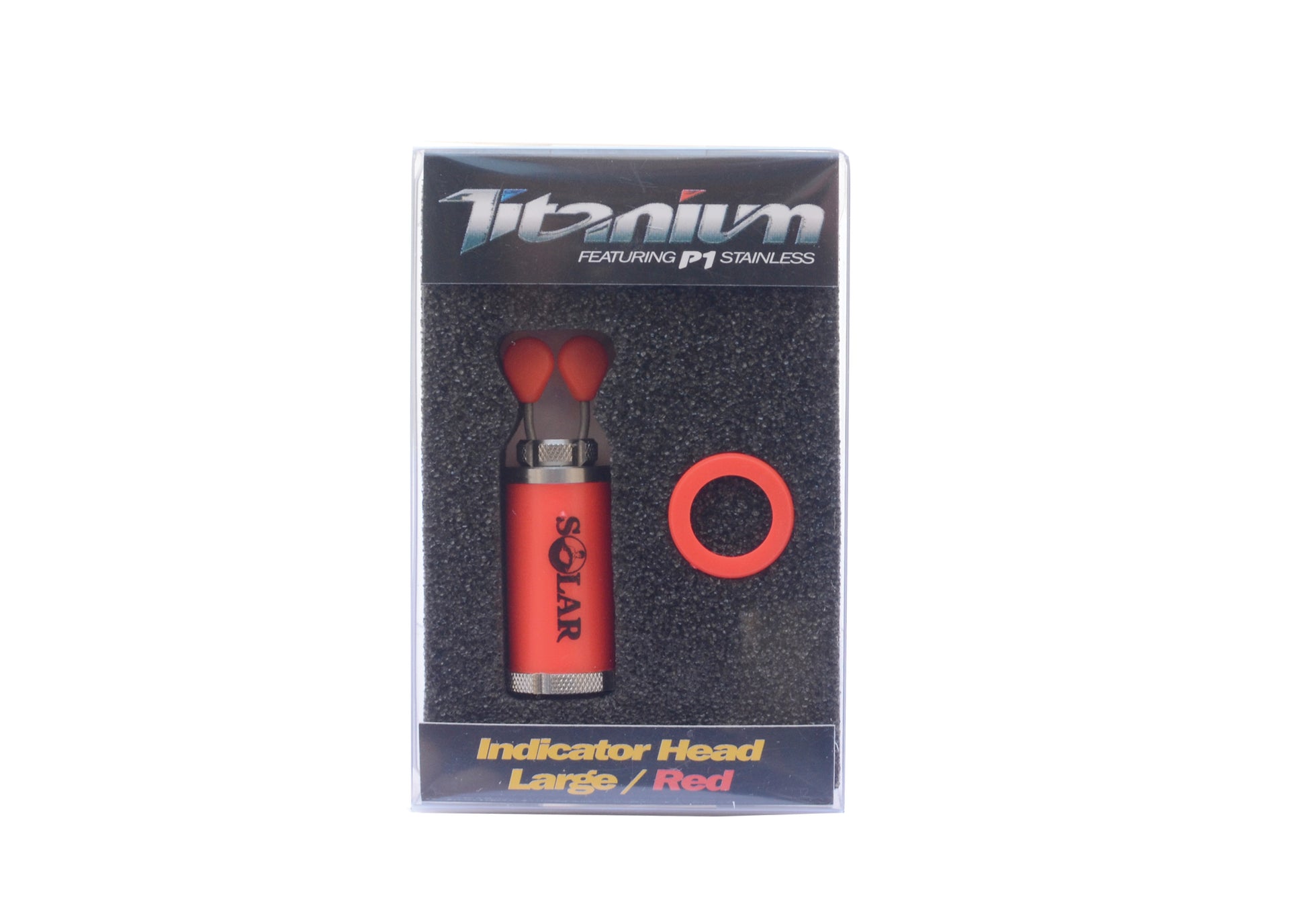 Cap Swinger Solar Titanium Indicator Head Large Red