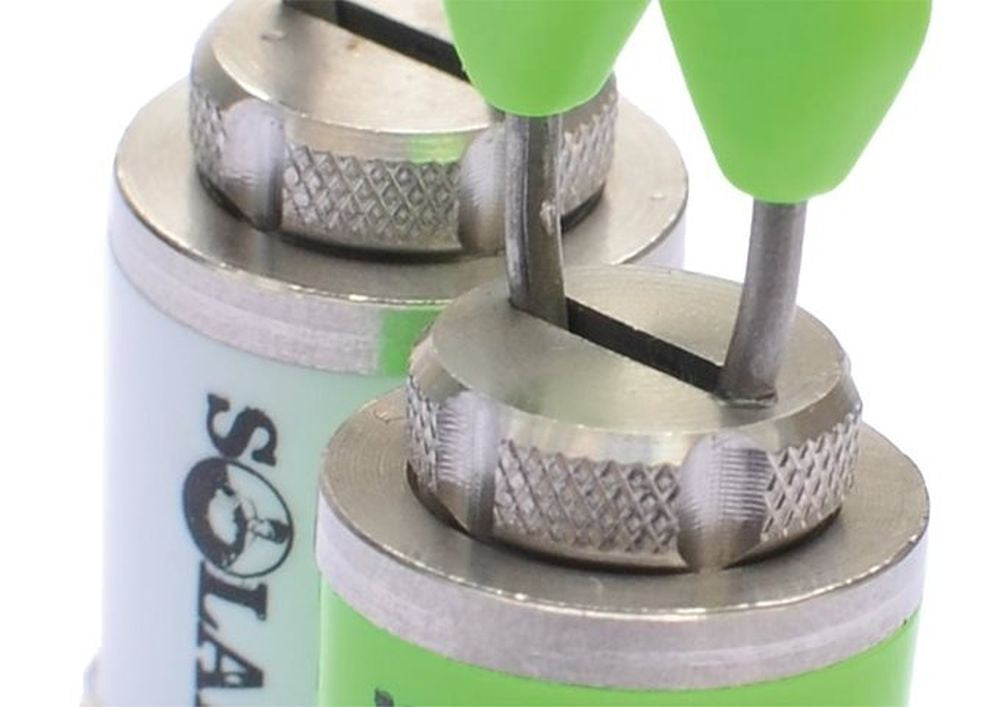Cap Swinger Solar Titanium Indicator Head Small Green