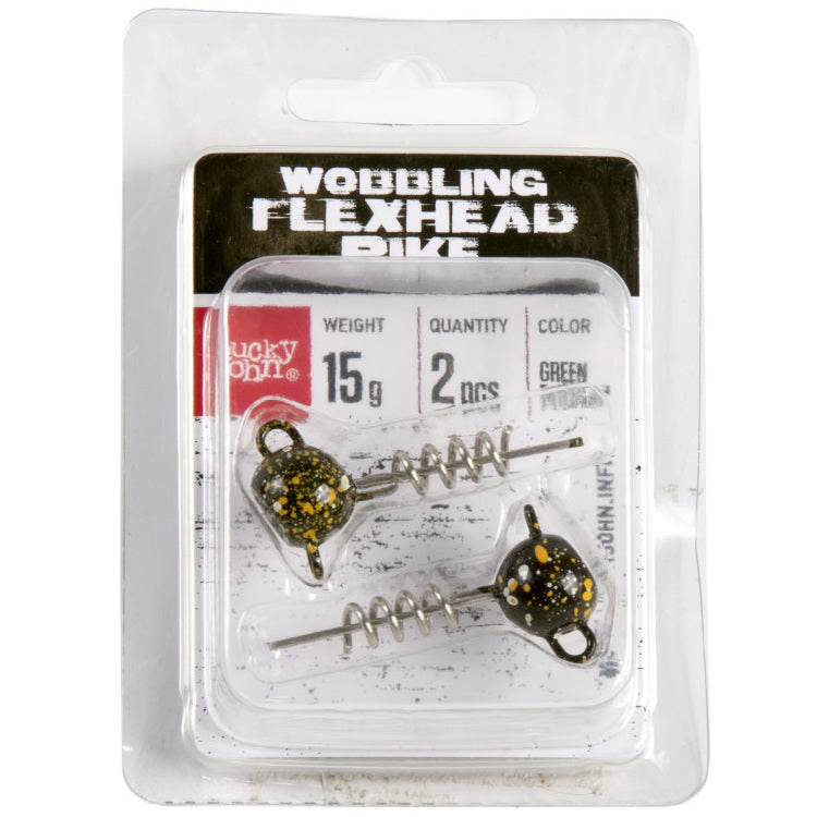 Cap de Jig LUCKY JOHN BBS Wobbling FlexHead Pike, 003, 10g, 2buc/pac
