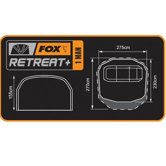Capsula Cort Fox Retreat Plus 1 Man