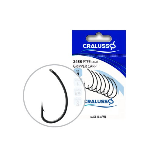 Carige Teflonate Crap Cralusso Gripper Carp Nr.4  8buc
