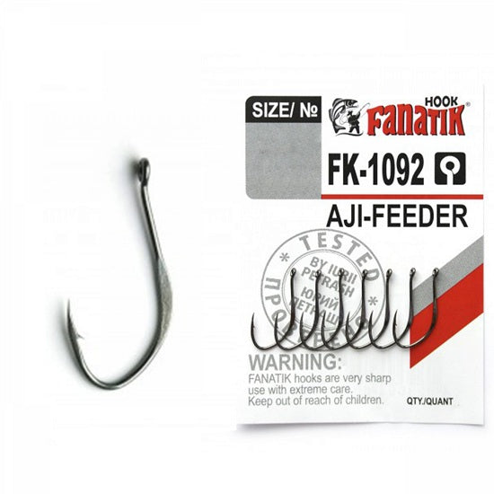 Carlig Fanatik FK-1092 No.8 Aji-Feeder 8buc/plic