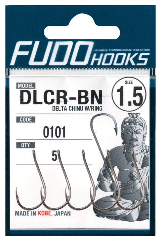 Carlig Fudo Delta CHINU W/RING BN-0101 nr.1.5   6buc/plic