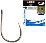 Carlig Garbolino Hair Rig Carp 2443 Barbless, Nr. 10, 10buc/pac