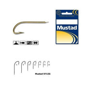 Carlig Mustad Crystal M5712G Tija Lunga Auriu 10buc/plic