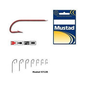 Carlig Mustad Crystal M5712R Tija Lunga Rosu 10buc/plic