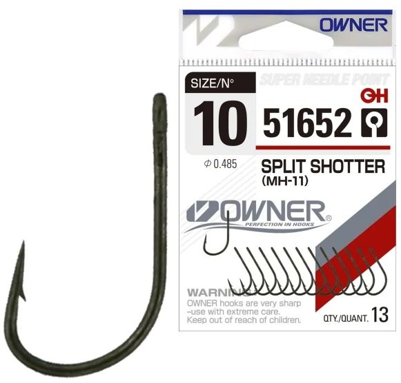 Carlig OWNER 51652 MH-11 Split Shotter Dark Green