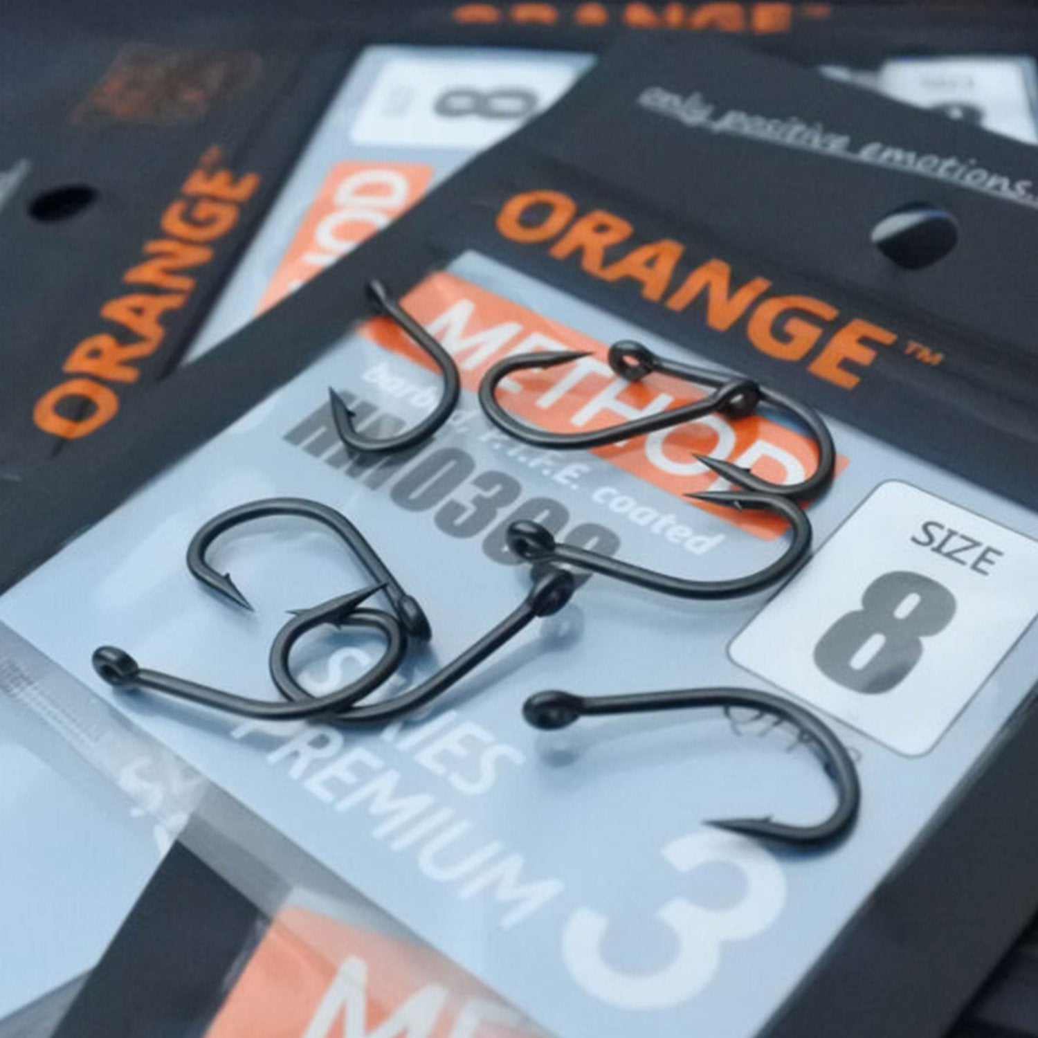 Carlig Orange Method Hook Series 3 nr.10  8buc/plic