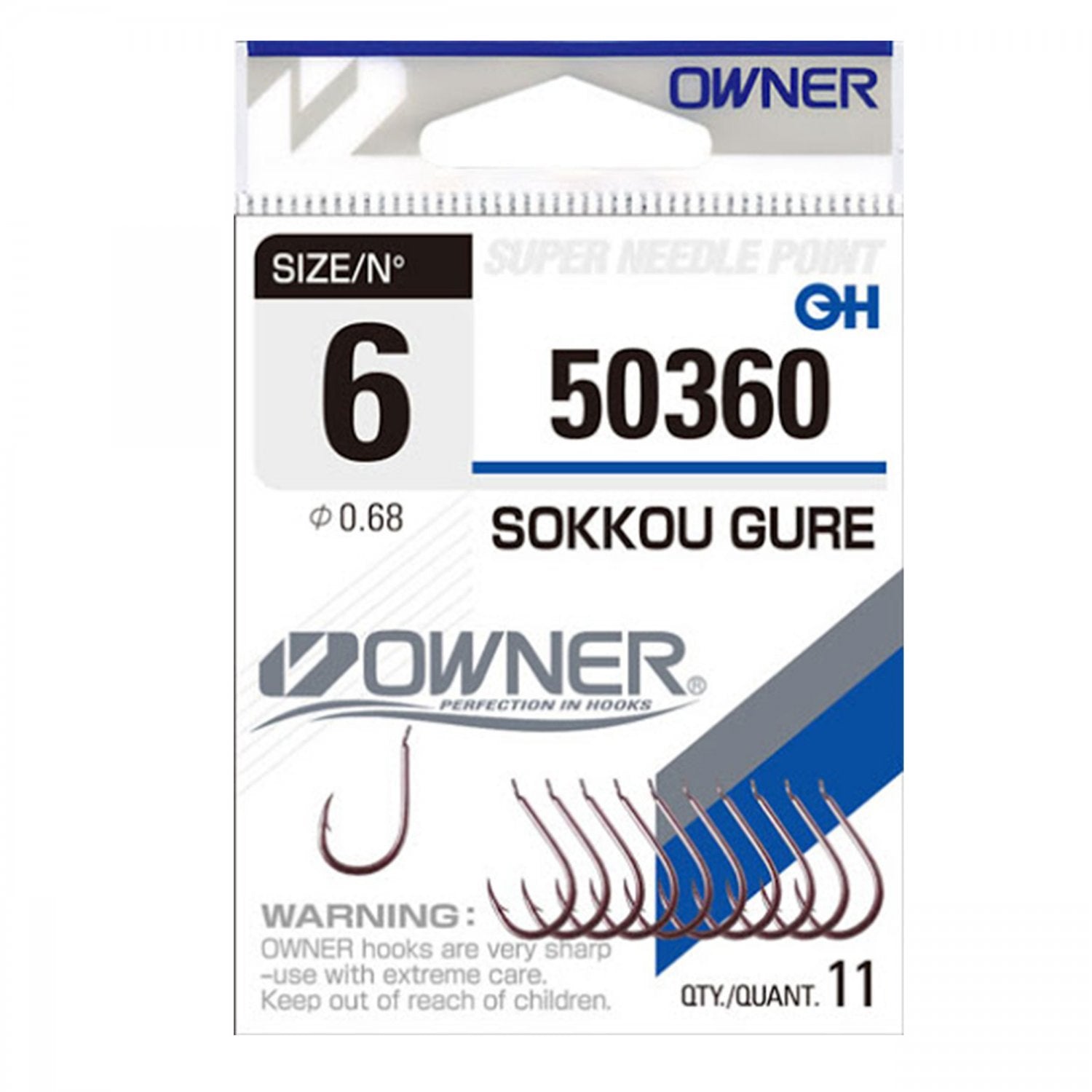 Carlig Owner 50360 No.4 Sokko Gure 8buc/plic