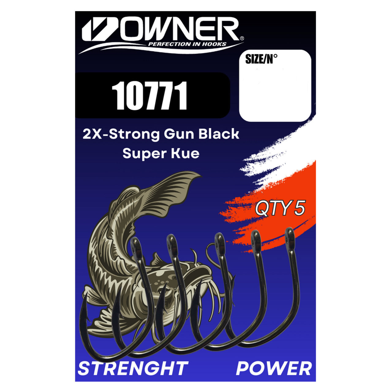 Carlig Owner Amaz 10771 2x-Strong Gun Black Super Kue