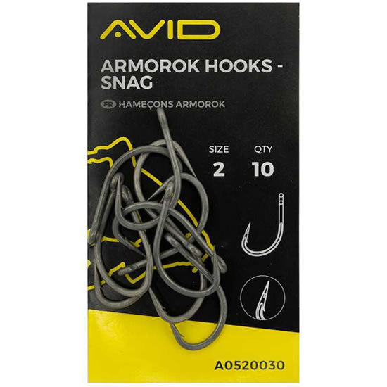 Carlige AVID Armorok Hooks Snag 10buc/pac