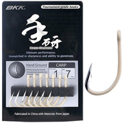 Carlige BKK Carp Hook Hand Ground 8buc/pac