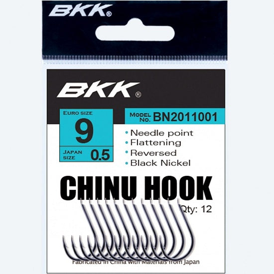 Carlige BKK Chinu Diamond Black Nickel