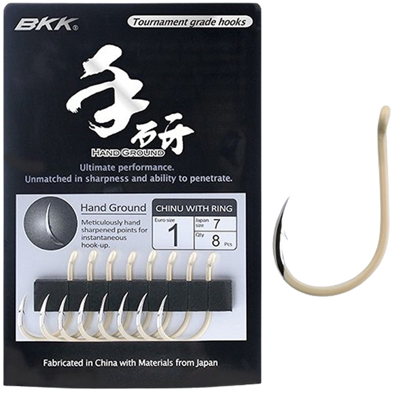 Carlige BKK Chinu-R Hand Ground 8buc/pac