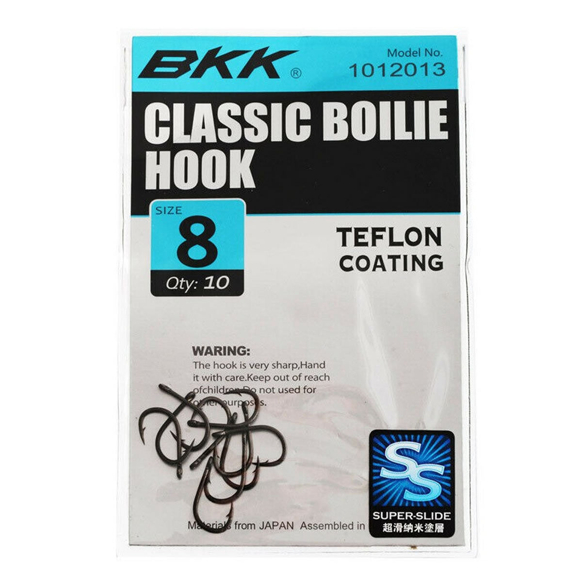 Carlige BKK Classic Boiles Super Slide Bait Hook 10buc/plic