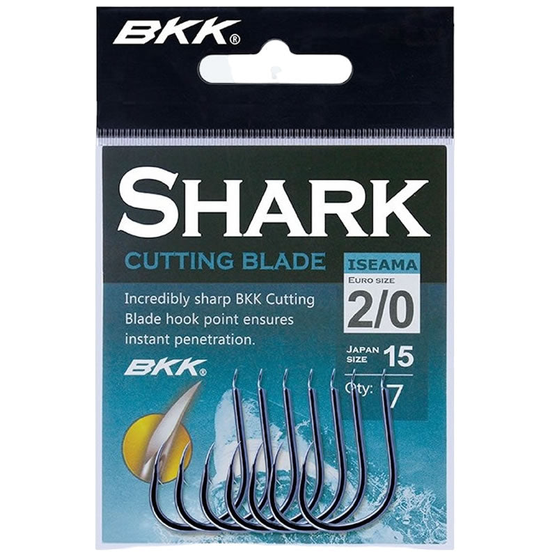 Carlige BKK Iseama Shark Black Nickel