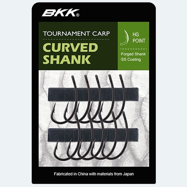 Carlige BKK New Carp Curved Shank SS