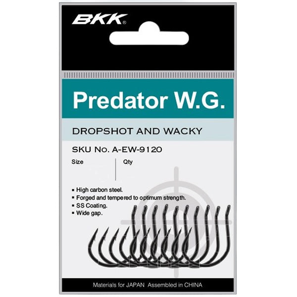 Carlige BKK Predator WG 6buc/pac