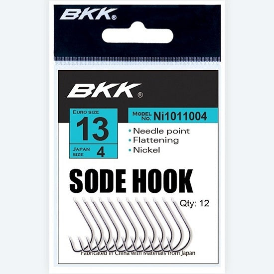 Carlige BKK Sode Diamond Black Nickel 12buc/plic
