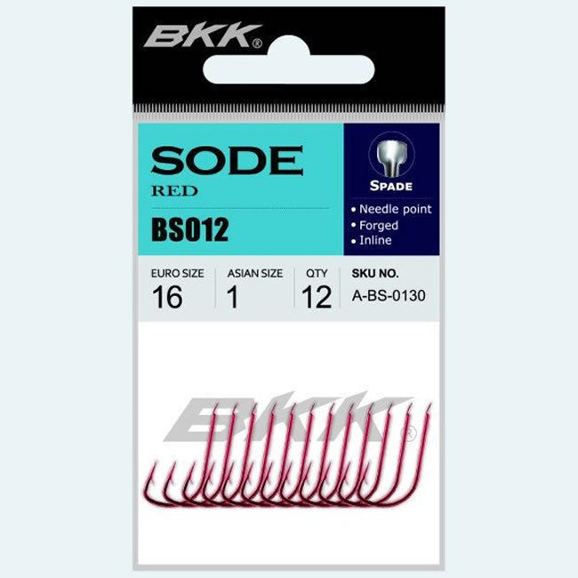 Carlige BKK Sode Red Diamond 12buc/plic