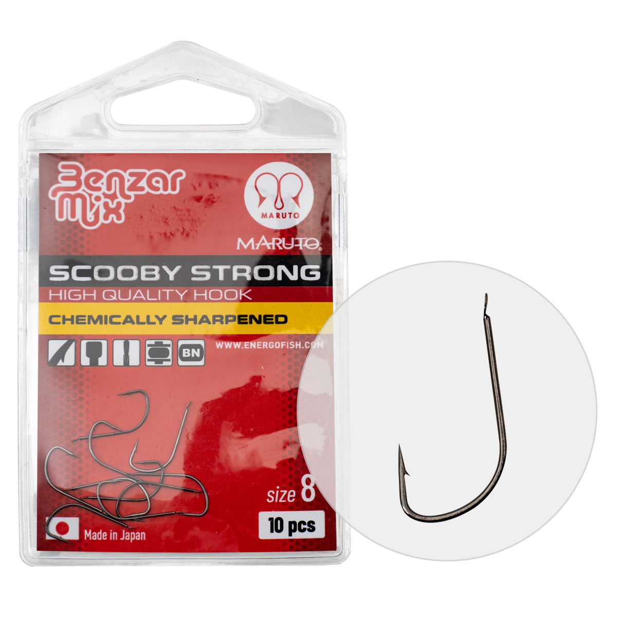 Carlige Benzar Scooby Strong 10buc/plic