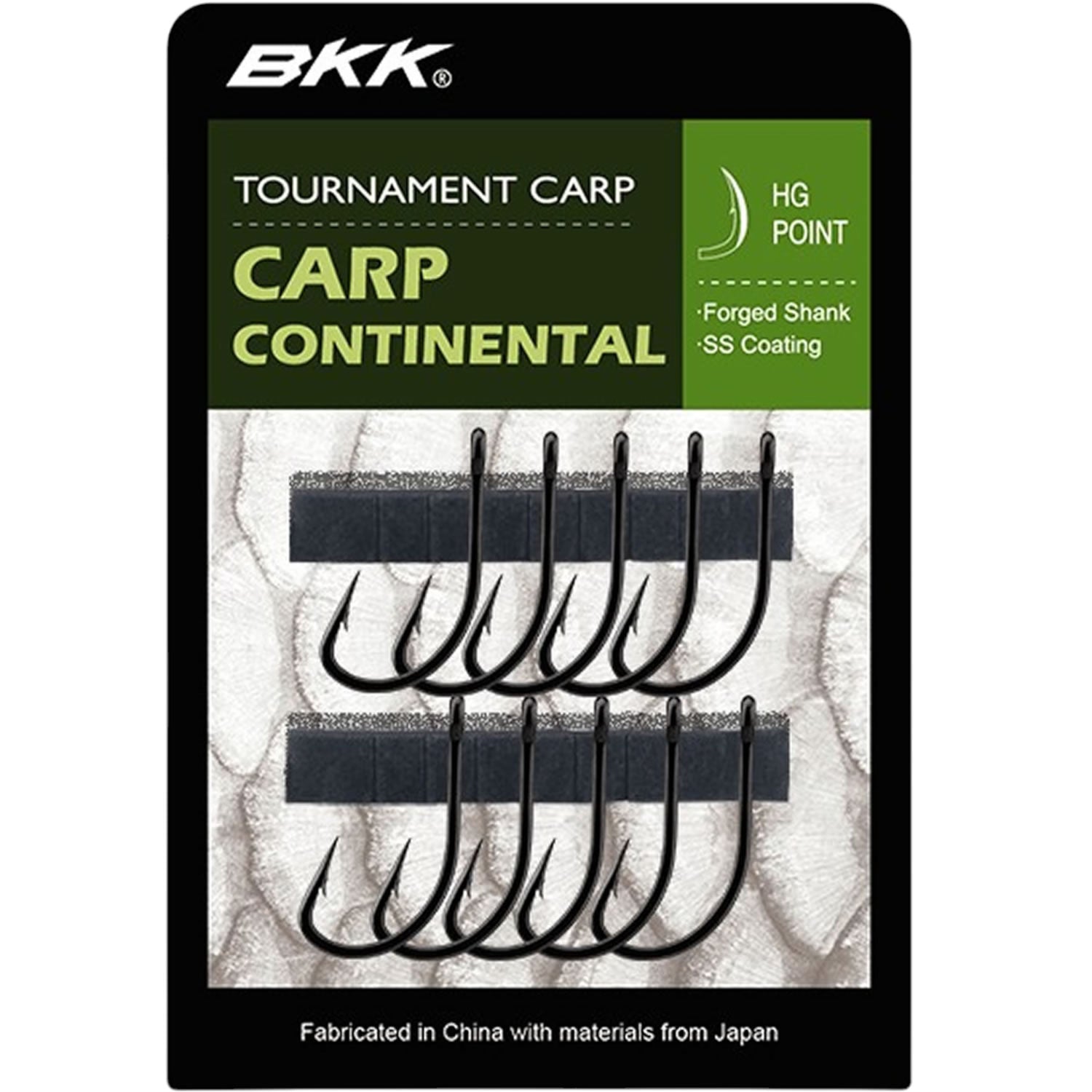 Carlige Bkk Carp Continental 10buc/pac