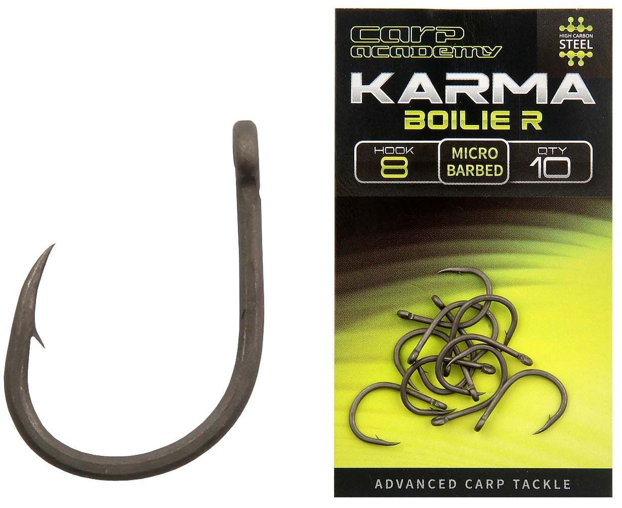 Carlige CARP ACADEMY Karma Boilie R 10buc/pac