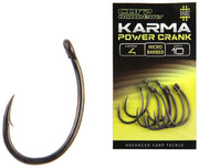 Carlige CARP ACADEMY Karma Power Crank 10buc/pac