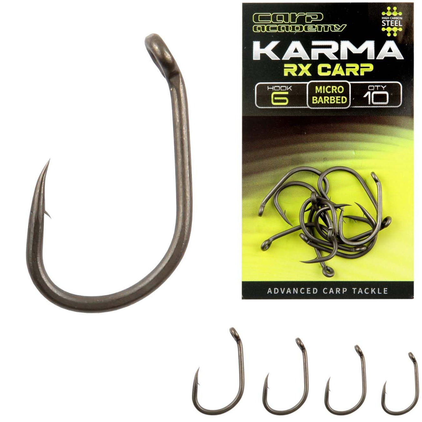 Carlige CARP ACADEMY Karma RX Carp 10buc/pac