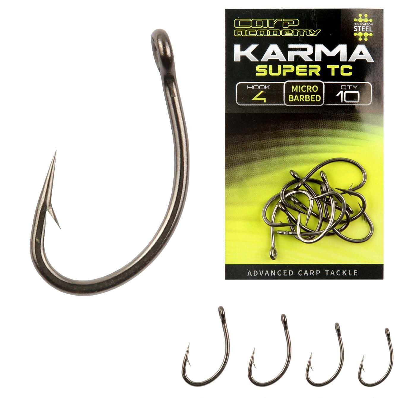 Carlige CARP ACADEMY Karma Super TC 10buc/pac