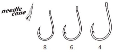 Carlige CARP SPIRIT Carp Hooks Bn 8buc/pac
