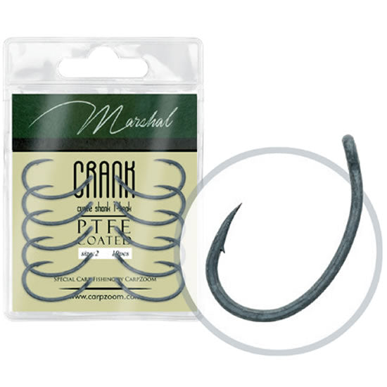 Carlige CARP ZOOM Marshal Crank Hook 10buc/pac
