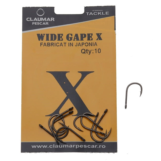 Carlige CLAUMAR Wide Gape X 10buc/pac